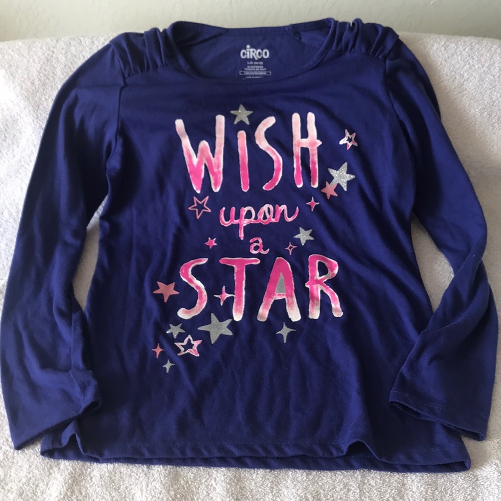Girls long sleeve sleep shirt